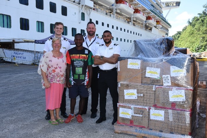 P&O Cruises Australia Helping Our South Pacific Friends Aim High (Image at LateCruiseNews.com - May 2024)