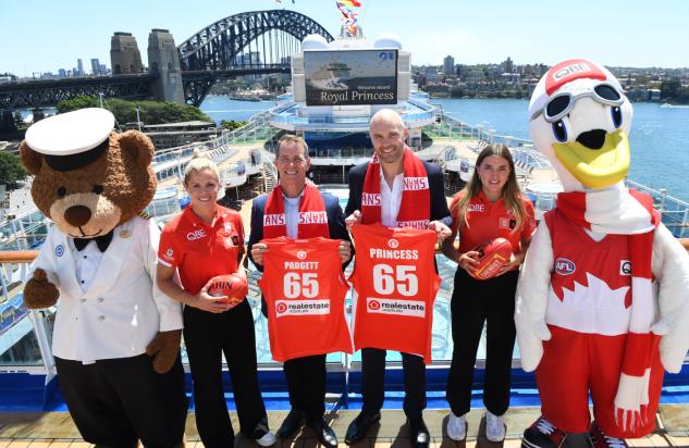 Princess Cruises and Sydney Swans Partnership