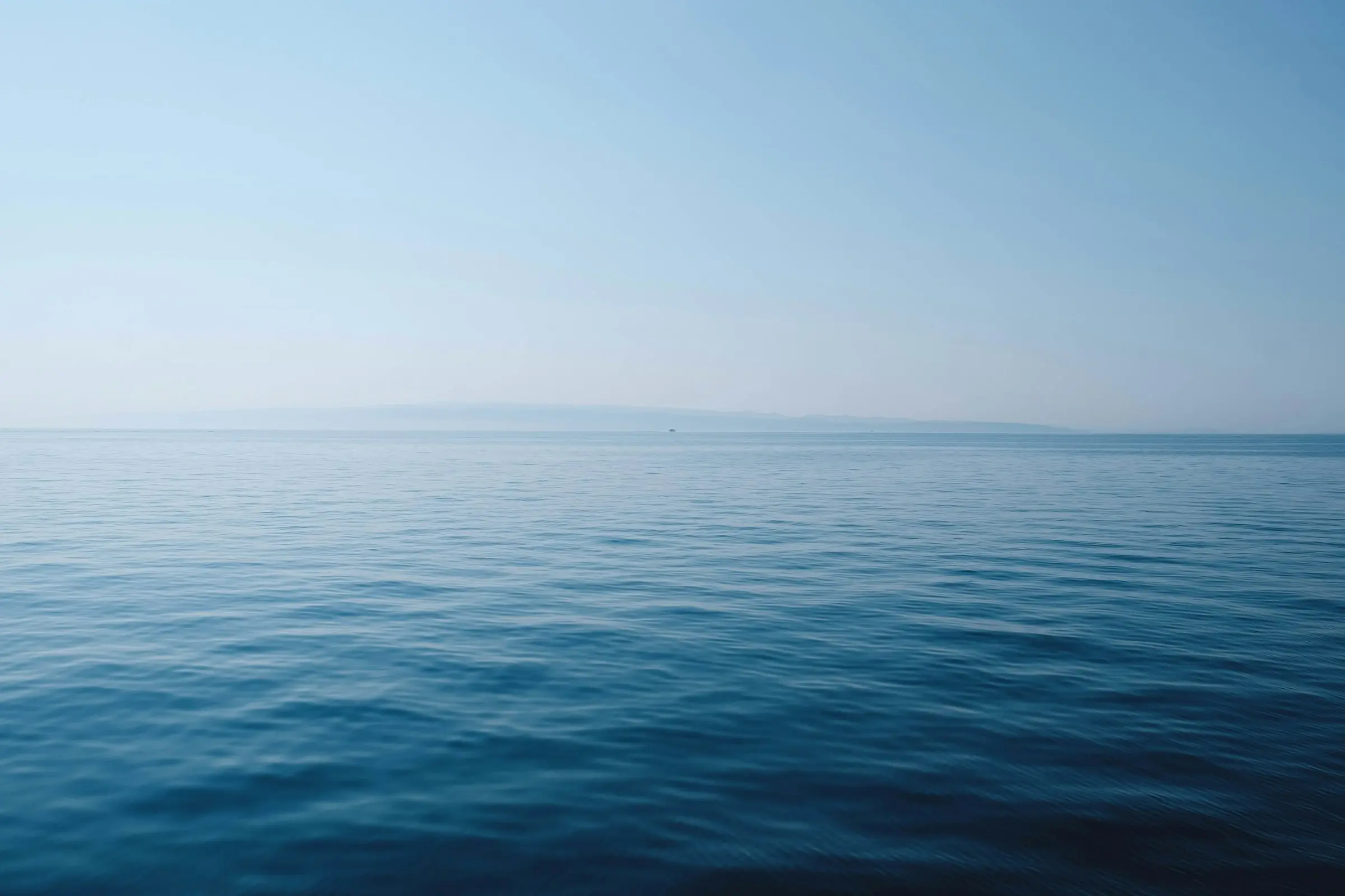 The open ocean